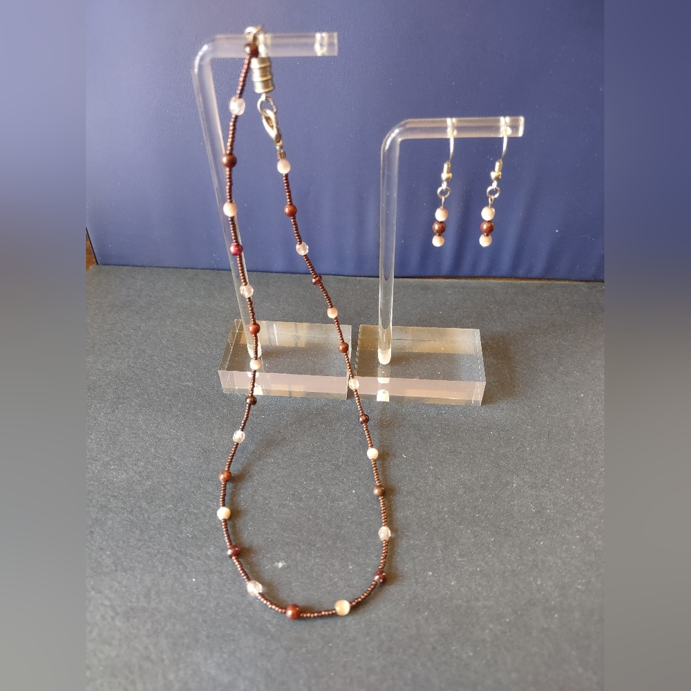 Handcrafted Earrings Necklace Set